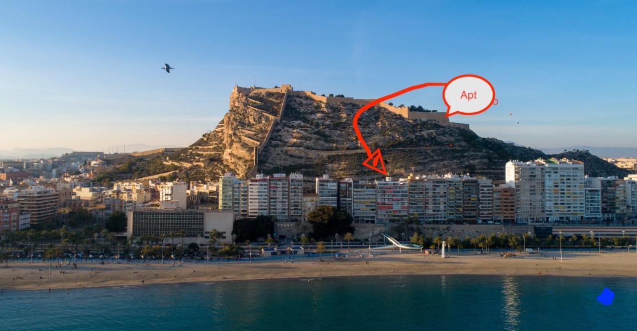 Apartamento Stunning Sea View Alicante Exterior foto